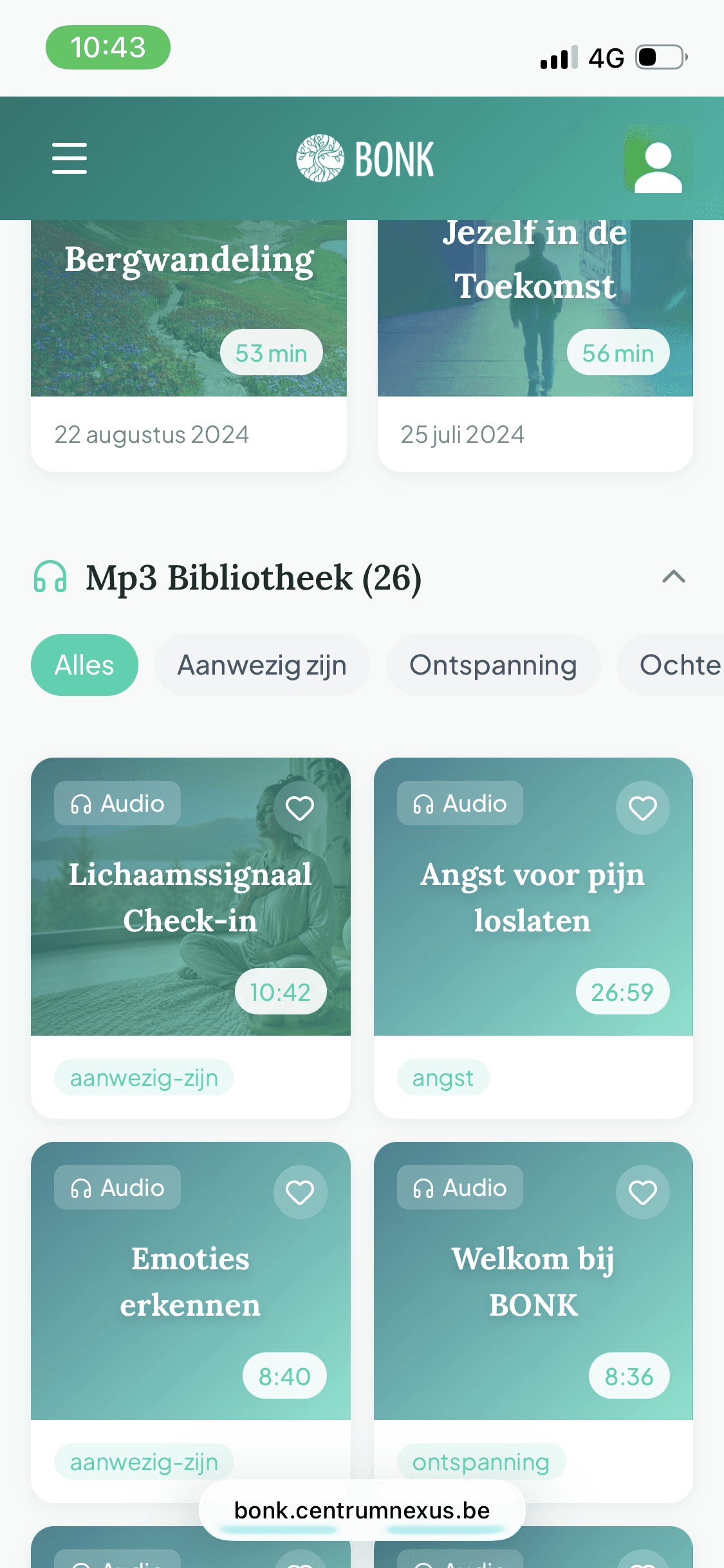 BONK Platform op mobiel
